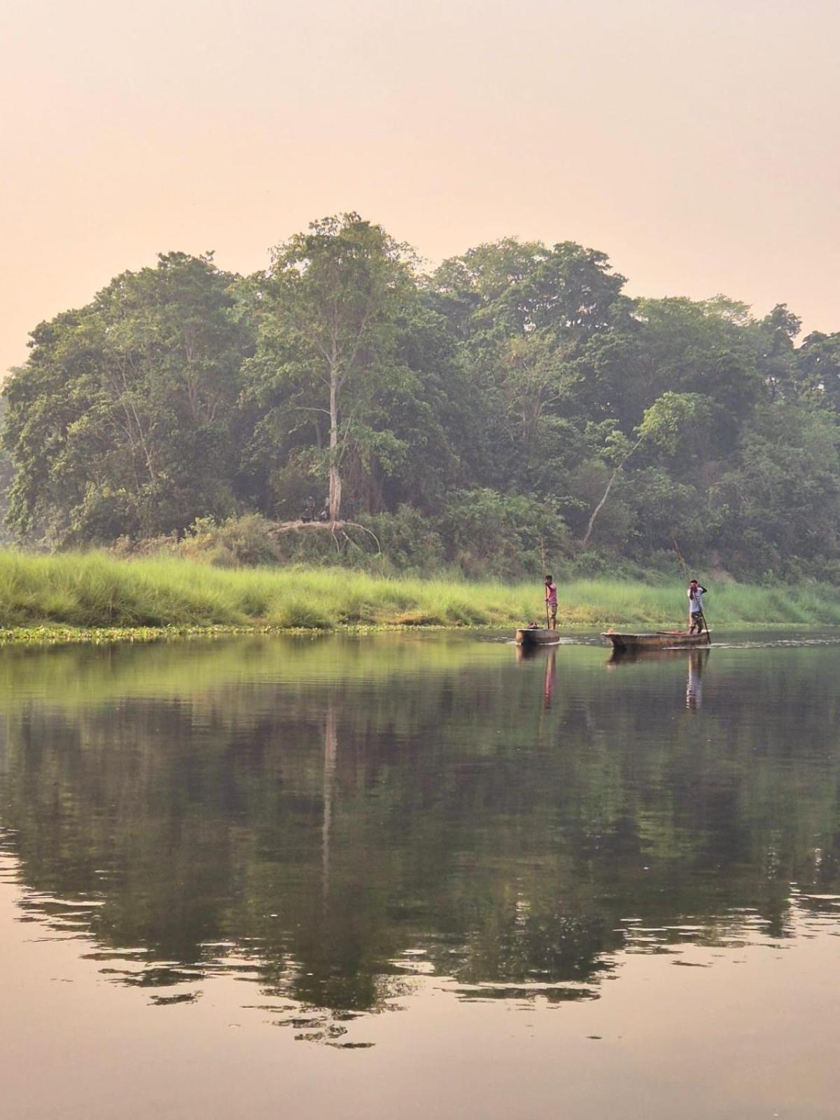 Bamby Chilling House - Feel The Nature Sauraha Exterior foto