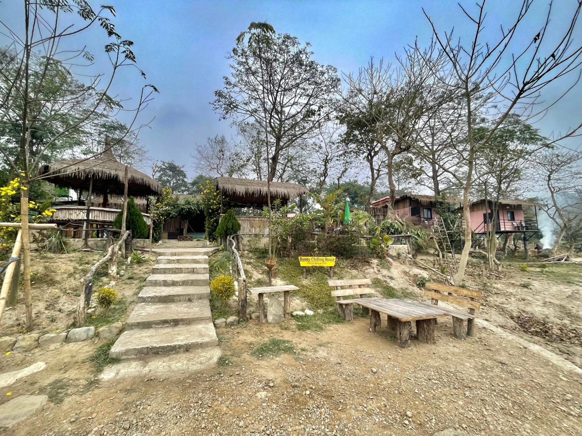 Bamby Chilling House - Feel The Nature Sauraha Exterior foto